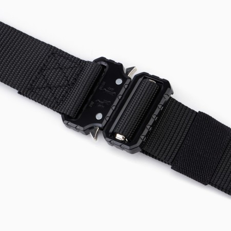 Tactical belt, 125 cm, width 3.7 cm, black-1