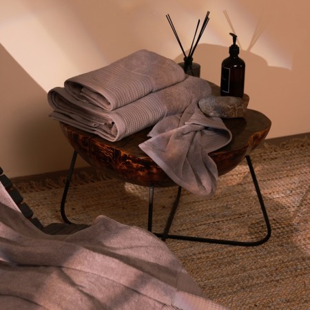 Trure -colored towel SL Home: Waffle "Soft Mist" 100x180 cm, 100% cotton, 490 g/m2-1