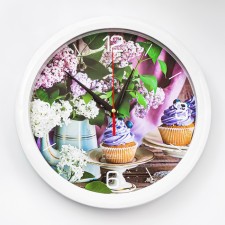 Wall watches, D-28 cm, kitchen, 