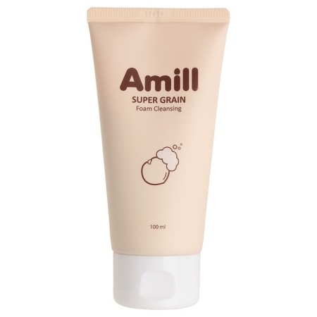 AMILL SUPER GRINE Foam Cleansing foam, cleaning, with grain extracts, 100 ml