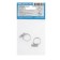 Chervyeric clamp "AS Remkhomut", diameter 12-20 mm, galvanized, set 2 pcs.