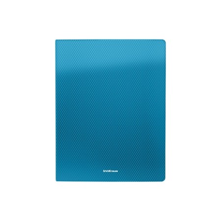 Folder with 40 A4 inserts, 500 μm, Erichkrause Glance Vivid, embossed, heat welding, mix-3