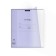 Notebook A5+, 18 sheets in the Erichkrause "Coverpro Pastel", a plastic cover, an offset block, whiteness 100%, lilac