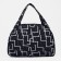 Road bag on a zipper, a suitcase holder, black / white color