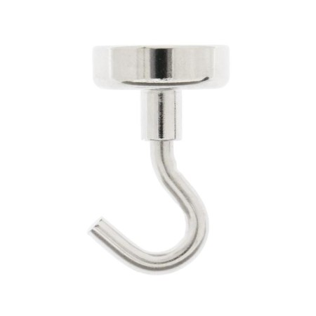 Neodimal Cartage Magnet with Crouching for Auto, D 25 mm, Clutch 10 kg-3