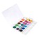 Dry watercolor jovi, 18 colors, d = 20 mm, with a brush