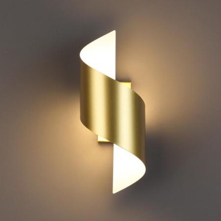 Bra Boccolo 1x5W LED 3000k gold 14.5x12.6x30cm-2