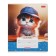 Notebook 12 sheets in a cage on the paper clip "We are cats!", Mix