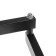 Kronstein Luazon Kron-62, for TV, inclined-horned, 10-30 ", 70-360 mm from the wall, black
