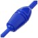 Bulava for rhythmic gymnastics inserted Grace Dance, 35 cm, blue color
