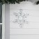 Neon figure "Snowflake", 37 cm, 288 LED, 12 V, 8 modes, glow of blue/white