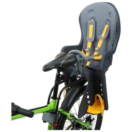 Rear bell bQ-9-1 with a handle, fastening on the frame, dark gray color-1