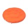 The pillow is round on the armchair waterproof D60 cm, orange color, Greta 20%, polyester 80%