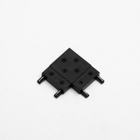 Ultra-shaped connector I-shaped black 4.6x2.6x0.6 cm-2