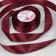 Satin tape, 25 mm × 23 ± 1 m, color ripe cherry
