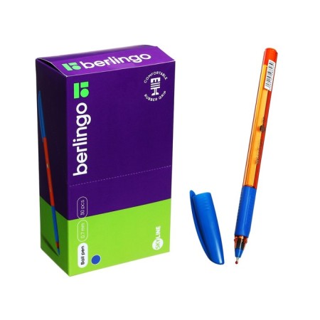 Ballpoint handle Berlingo Skyline, light blue rod, node igla 0.7 mm-8