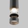 Squirry of suspended Technical P072PL-L12B4K-1, LED, 12W, 5.2x5.2x30 cm, 1000lm, black color