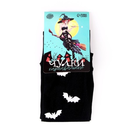 Carnival accessory- stockings "bats"-5
