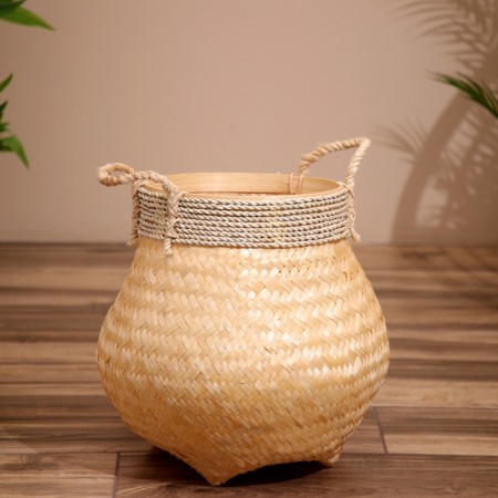 Wicker basket, from bamboo 40x40x40 cm