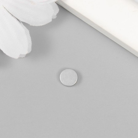 Silver Technical Magnet 6x1.5 mm-2