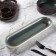 Porcelain dish for supply to Magistro Ocean, 33 × 10 × 3 cm, blue color