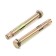 Anchor Bolt Stroybat, galvanized, 10x80 mm, 2 pcs