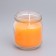 Aromatic candle in the jar "Juicy mango"