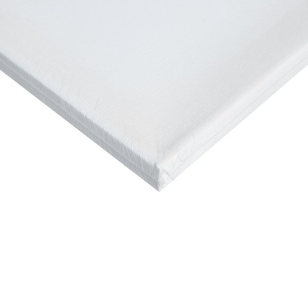 Canvas on the subframe, cotton 100%, 1.6 x 25 x 25 cm, acrylic soil, fine -grained, 280 g/m²-1