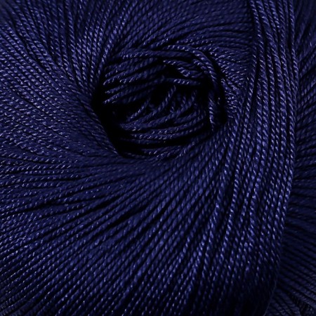Yarn "openwork" 100% Merserized cotton 280m/50g (04-t. Sini)