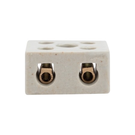 Clement ceramic screw kV 12 mm² 2 pairs of contacts with a fixing opening (50 pcs./Union) Rexant-1