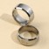 Ring "heart", paired 2 pcs, 7 x 9 cm