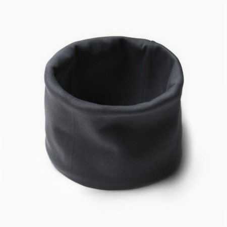 Set (hat, snood) for a boy A.7304, the color is gray, p. 52-54-3