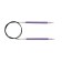 Knitting needles aluminum circular zing Knitpro, 60 cm/3.75 mm 47098