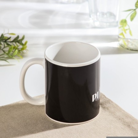 Homeleon mug ceramic shares “How beautiful you are!”, 350 ml, pink color-5