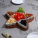 Menzhitsa "Stars", 5 pcs: 200 ml, 1 pc: 500 ml, wooden base, porcelain, Iran