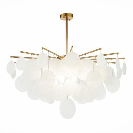 Ceiling Ceiling ST LUCE. SL1231.302.08. Vittoria. 8x60 watts, E14, 85x85x78 cm, brass color-3