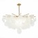 Ceiling Ceiling ST LUCE. SL1231.302.08. Vittoria. 8x60 watts, E14, 85x85x78 cm, brass color