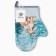 Mittens-Open "Let it Snow" 20x28 cm, sarzha, 100% x/l, boat 250 g/m2