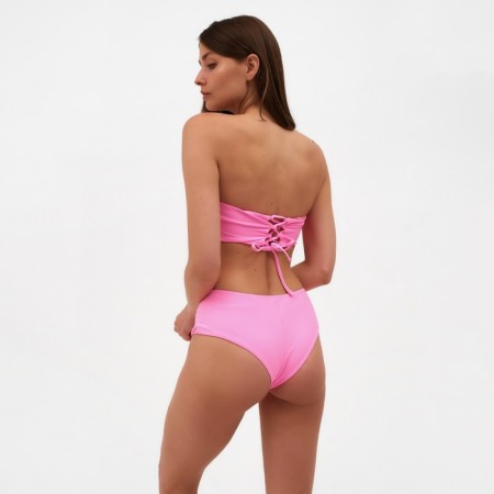 Female swimming trunks Minaku Brazilians, pink color, size 46-1