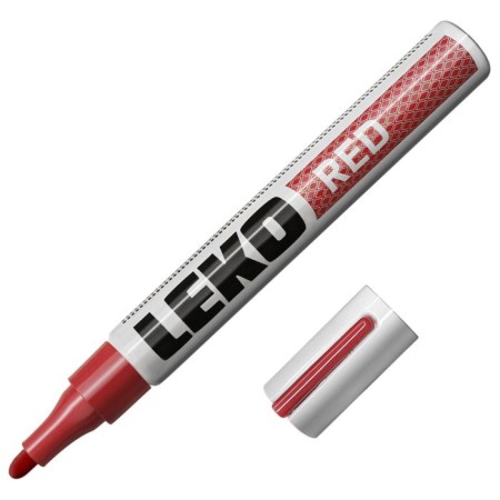 Building Marker Lekon 11104, Nitroemal, Red, 3 - 4 mm