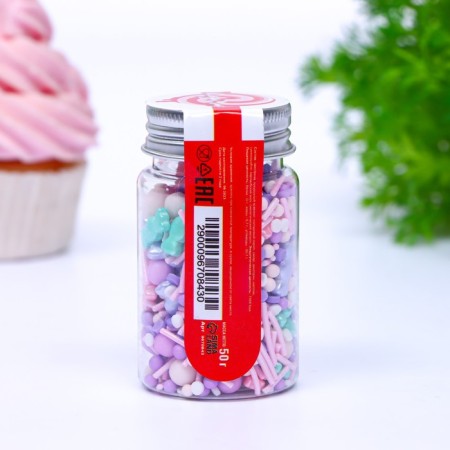 Confectionery Sprinking "Mix No. 5", 50 g-2