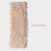 Nozzle for a flat mop of the share "pastel", 43 × 13 cm, microfiber booklies, beige color