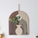 Hooks decorative wood "abstraction. Rainbow. Flower" 1.5x19.5x23.5 cm