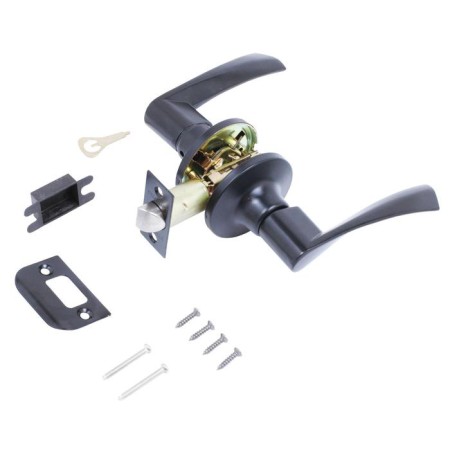 Standard latch 8901 PS BL, black, empty color