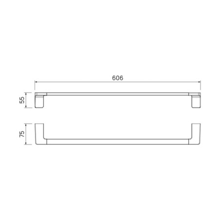 IDDIS Slide Slisc10i49, single, chrome, stainless steel-9