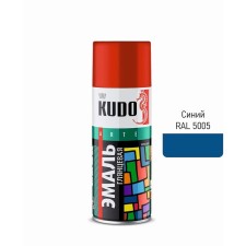 Aerosol paint enamel Kudo universal blue RAL 5005, 520 ml