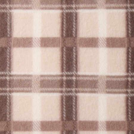 Sherlock plaid 140x200cm, beige color, fleece 180g/m PE-1