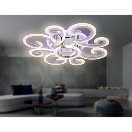LED ceiling LED with Ambrella Light, Original, Fa5146, 9XLED, 112 W, 8400LUM, 3000-6400K, Chromium color-1
