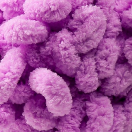 Yarn "Puffy" 100 % micropoliester 9m/100g (378 orchid)-2