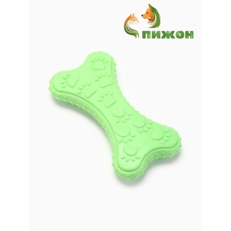 Chewing toy "dog pleasure", tpr, 10.5 cm, green